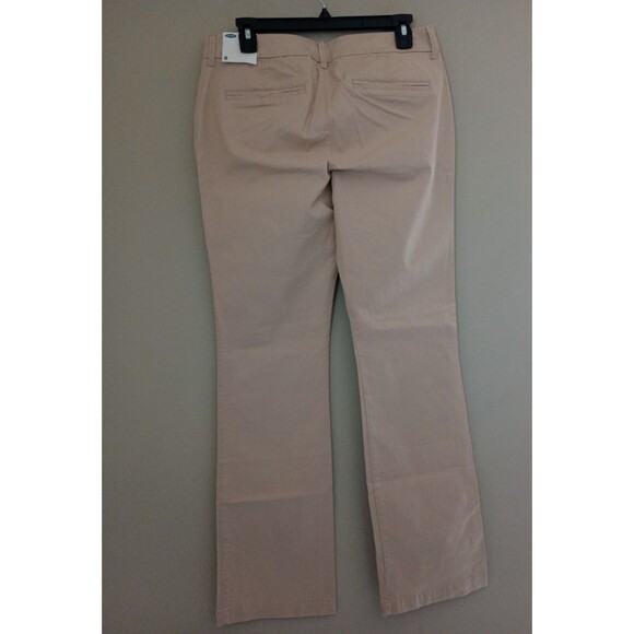 NWT Old Navy Bootcut Khaki Pants Pockets Size 8 - Picture 2 of 8